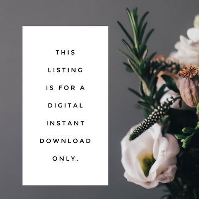 Gifts Sign | Greenery