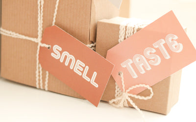 The 5 Senses gift tags | Retro
