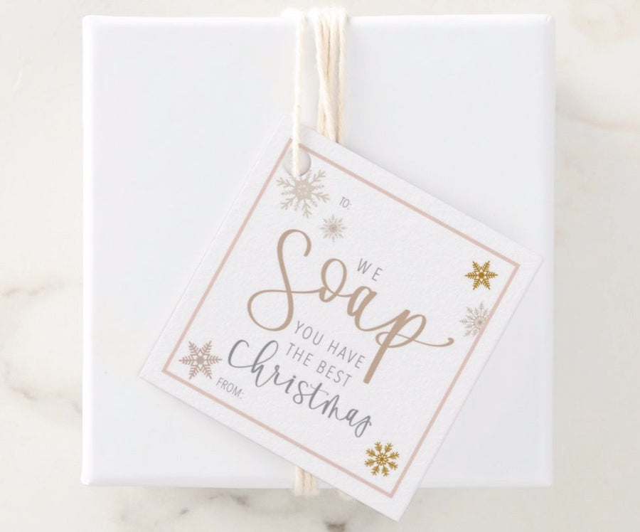 Holiday Tag |  "SOAP"