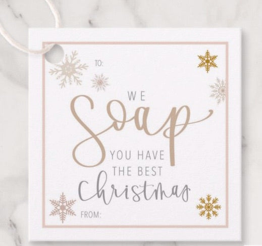 Holiday Tag |  "SOAP"