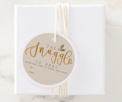 Holiday Tag |  "The Snuggle is Real"