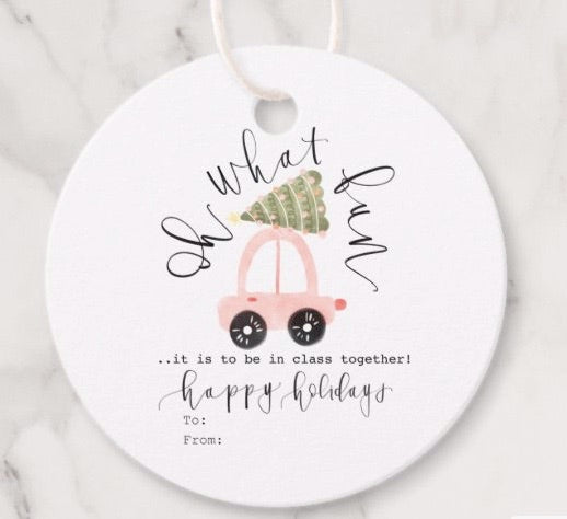 Holiday Tag |  "Oh what fun.."