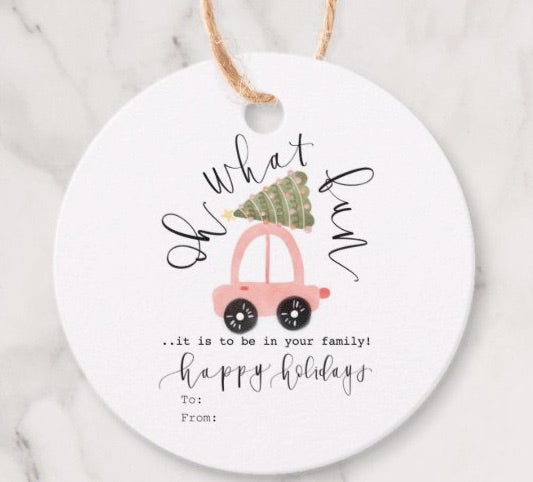 Holiday Tag |  "Oh what fun.."