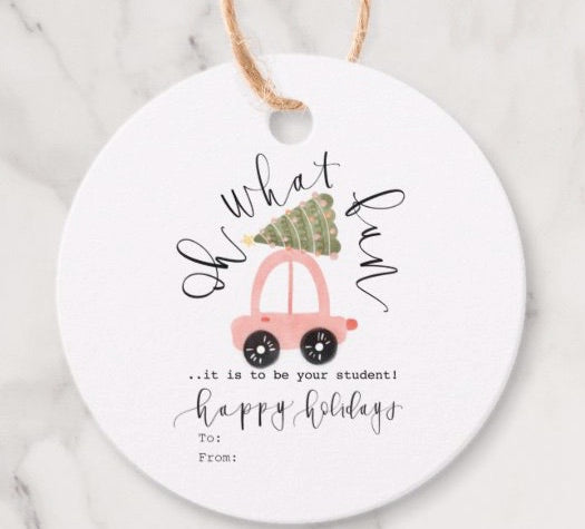 Holiday Tag |  "Oh what fun.."