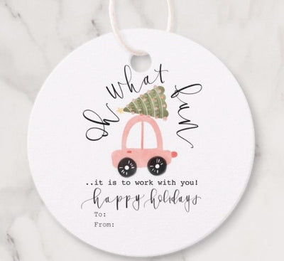 Holiday Tag |  "Oh what fun.."