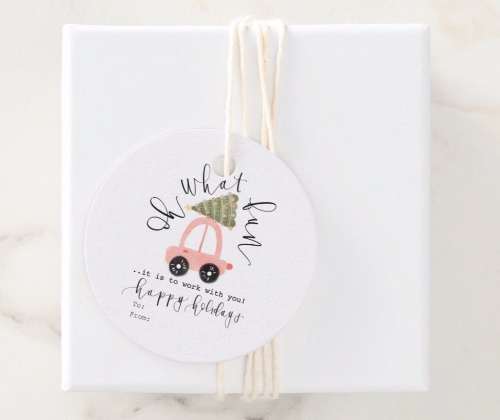 Holiday Tag |  "Oh what fun.."