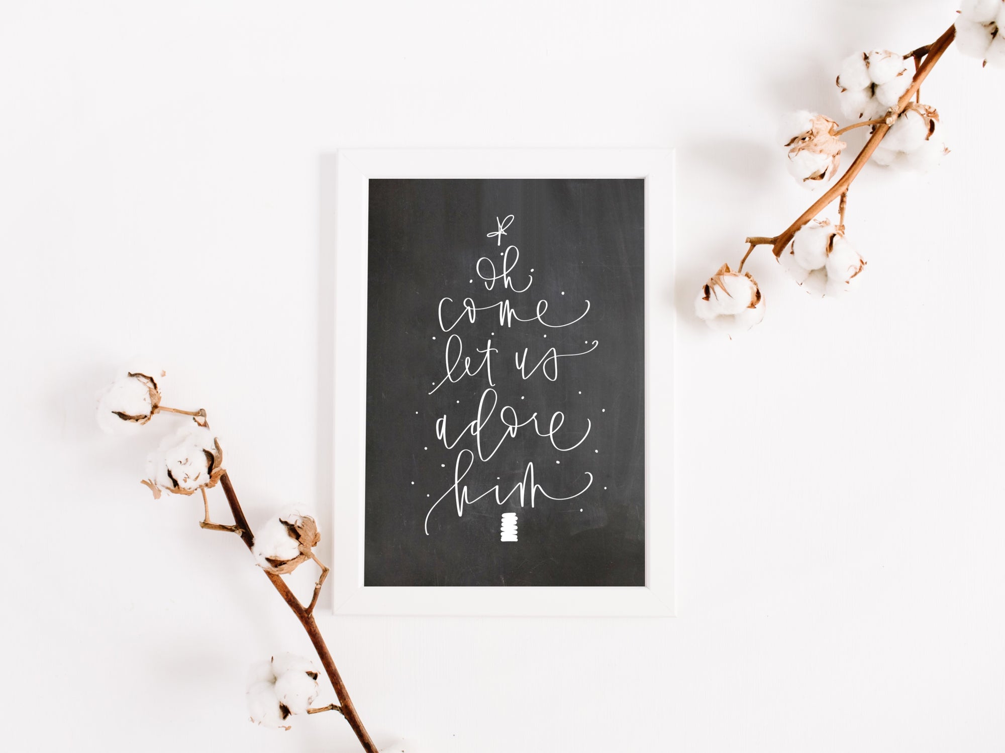 Oh come let us adore him