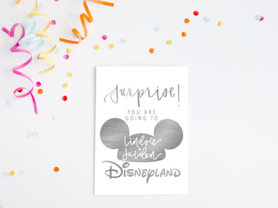Surprise! You are going to Disney!