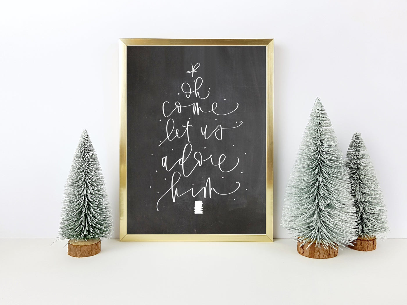 Oh come let us adore him