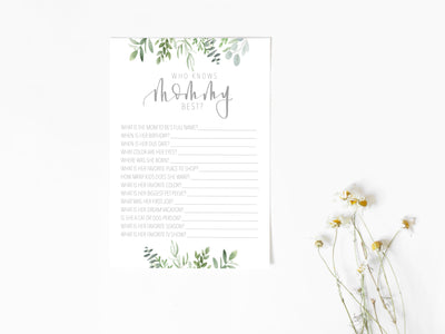 ABC Baby game + Who knows mommy best | GREENERY