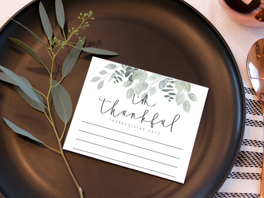 I'm thankful Cards | Thanksgiving