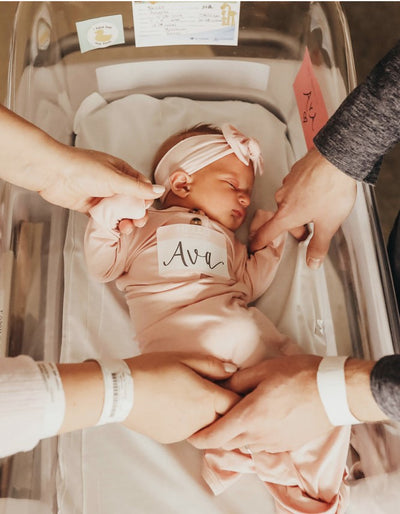 "Hello my Name is" Baby Name Tags