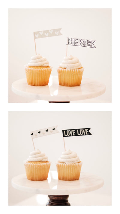 NEUTRAL| Bundle XOXO|Valentines Day| Banner, Print, Cupcake Toppers |Galentines | February | Holiday Decor | Calligraphy| Instant Download |