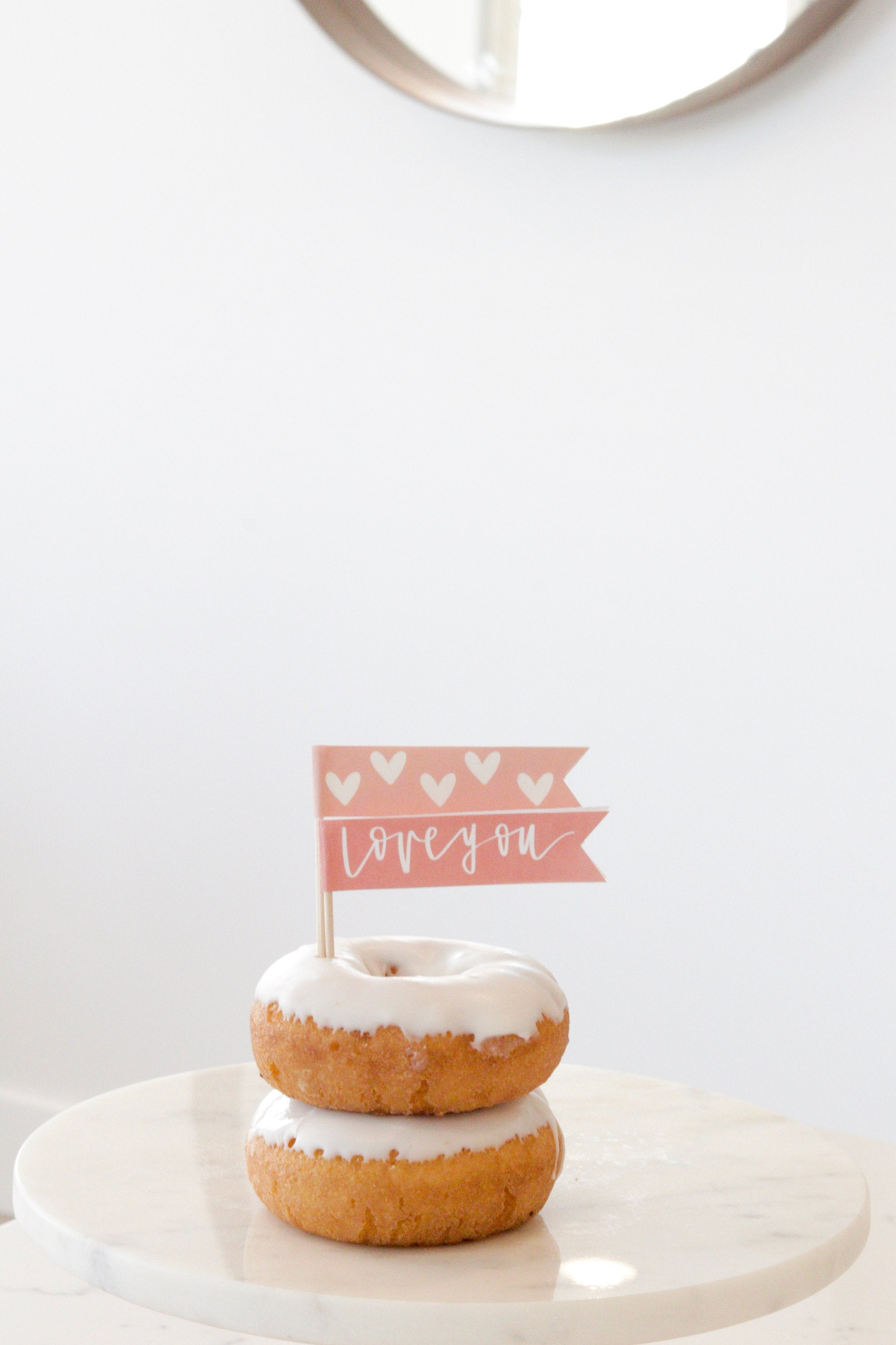 PINK+PEACH BUNDLE Xoxo Valentines Day | Banner, Print, Cupcake Toppers |Galentines | February| Holiday Decor|Calligraphy| Instant Download |