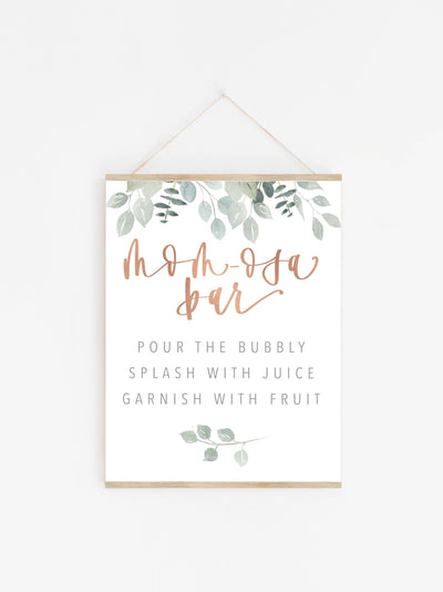 Mom-osa Bar | Greenery