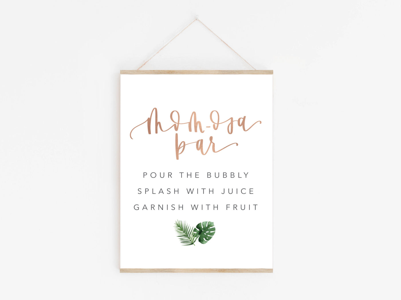 Mom-osa bar | Tropical