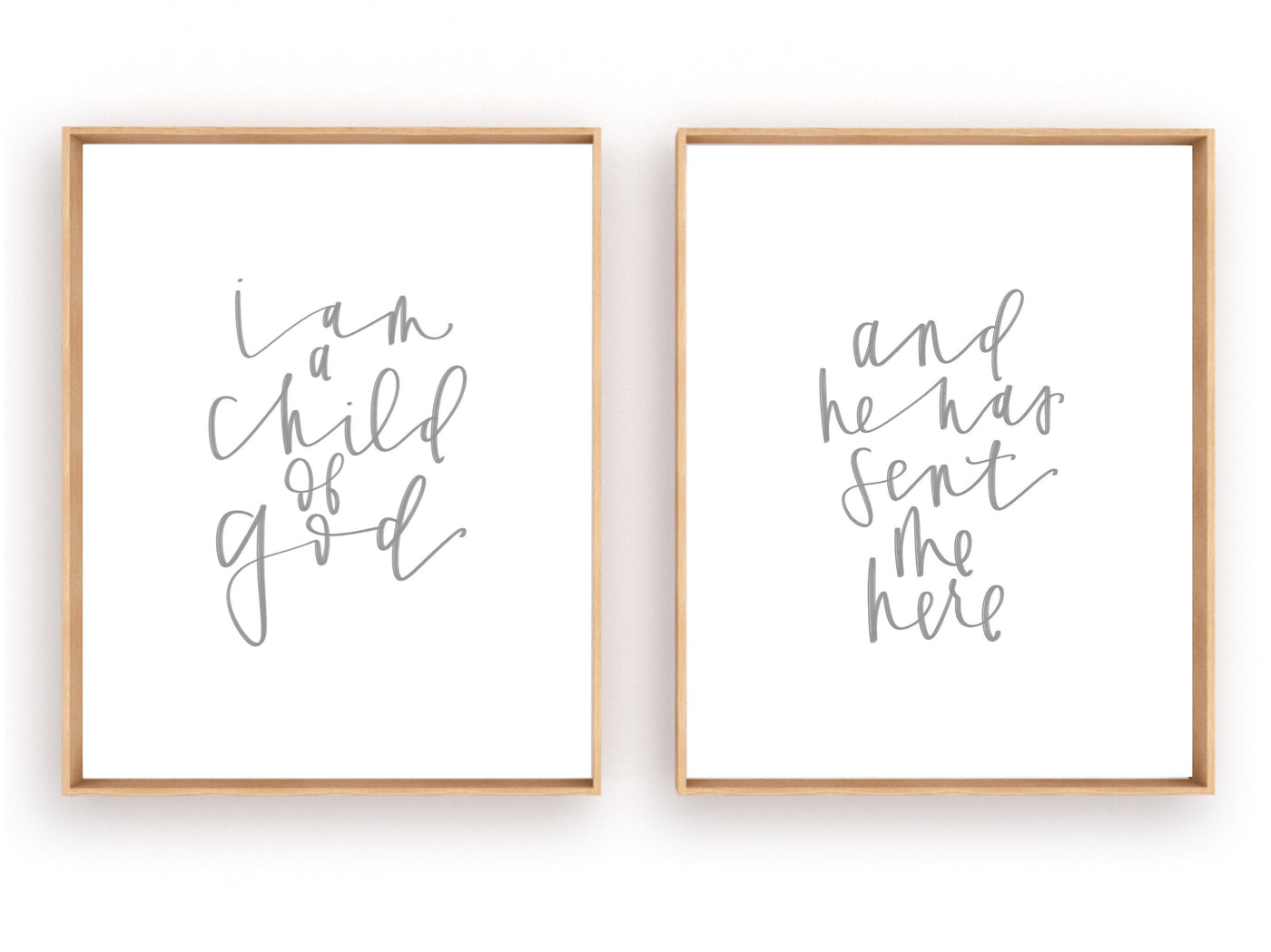 I am a child of God | And he has sent me here