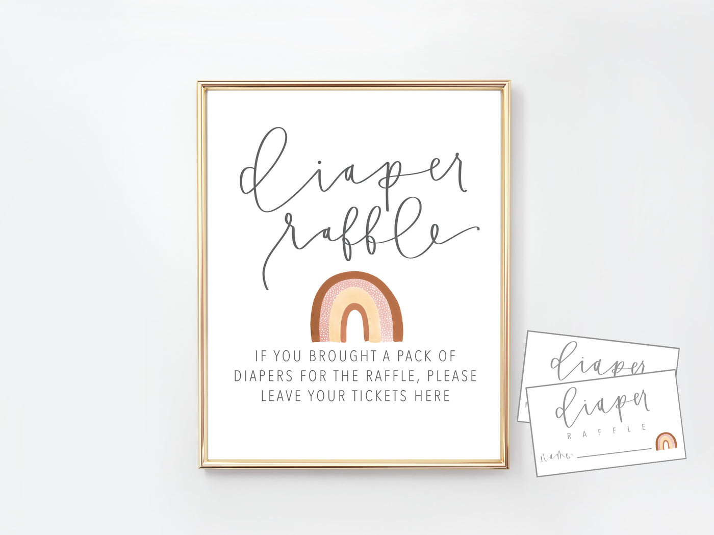 Diaper Raffle | Rainbow